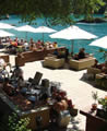 Restaurant und Lounge beim Caumasee
